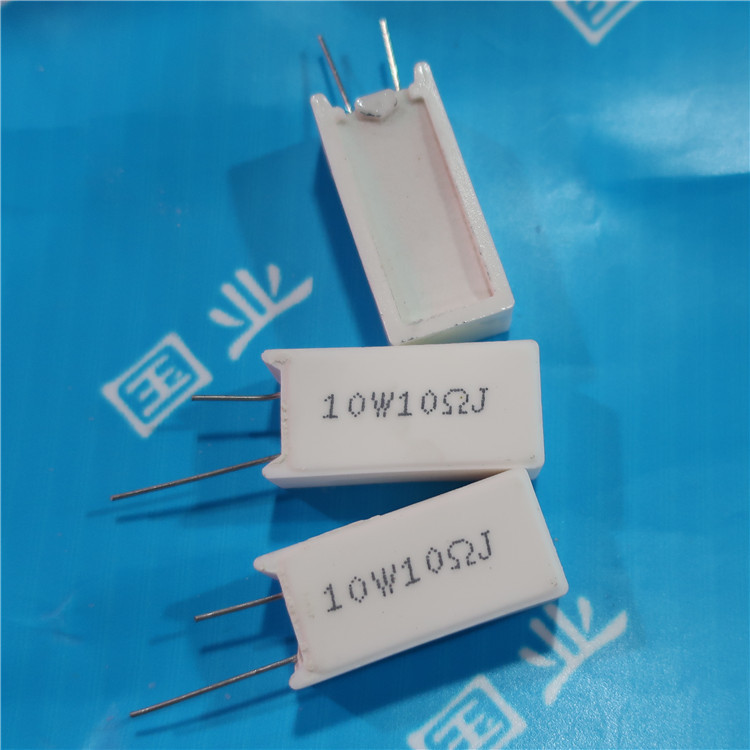立式水泥电阻10W10欧 5欧 15W68RJ 直插型 机械设备线路板等通用
