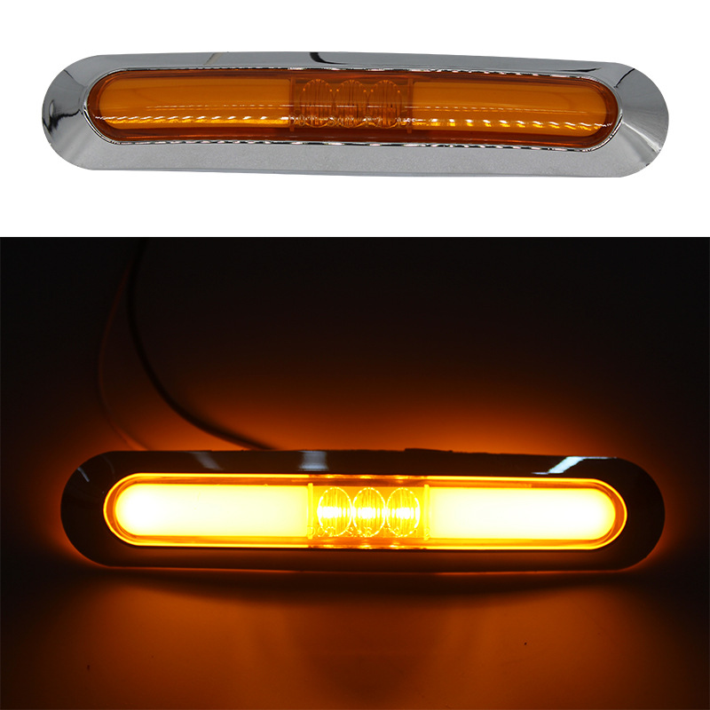 Luz de conducción de camiones luz de advertencia de remolque luz de ancho led