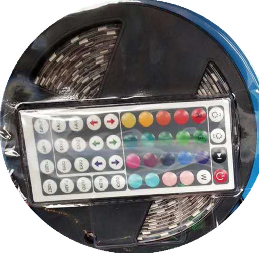 LED12V/RGB ışık şeridi seti renkli/5050/2835/sınır ötesi doğrudan tedarik 5 metre 10 metre 15 metre blister set