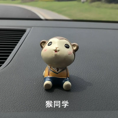 Ornaments Looking up at the – Car ornaments - monkey-classmate-ornaments