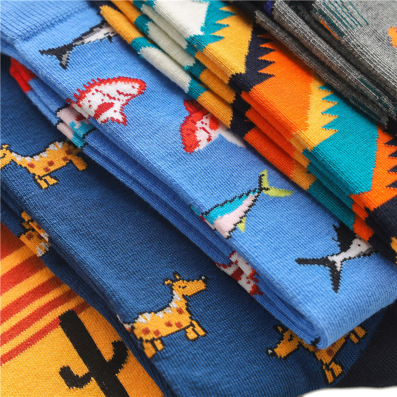 65g Weight Socks Classification Socks Lingerie Type Cotton (more than 50%) Fabric Type A Pair Quantity Casual, Daily Occasion Animal, Color Block Pattern All Seasons Season Unisex Gender Cute Style A Pair Cute Unisex Animal Color Block Cotton (more Than 50%) Crew Socks 9