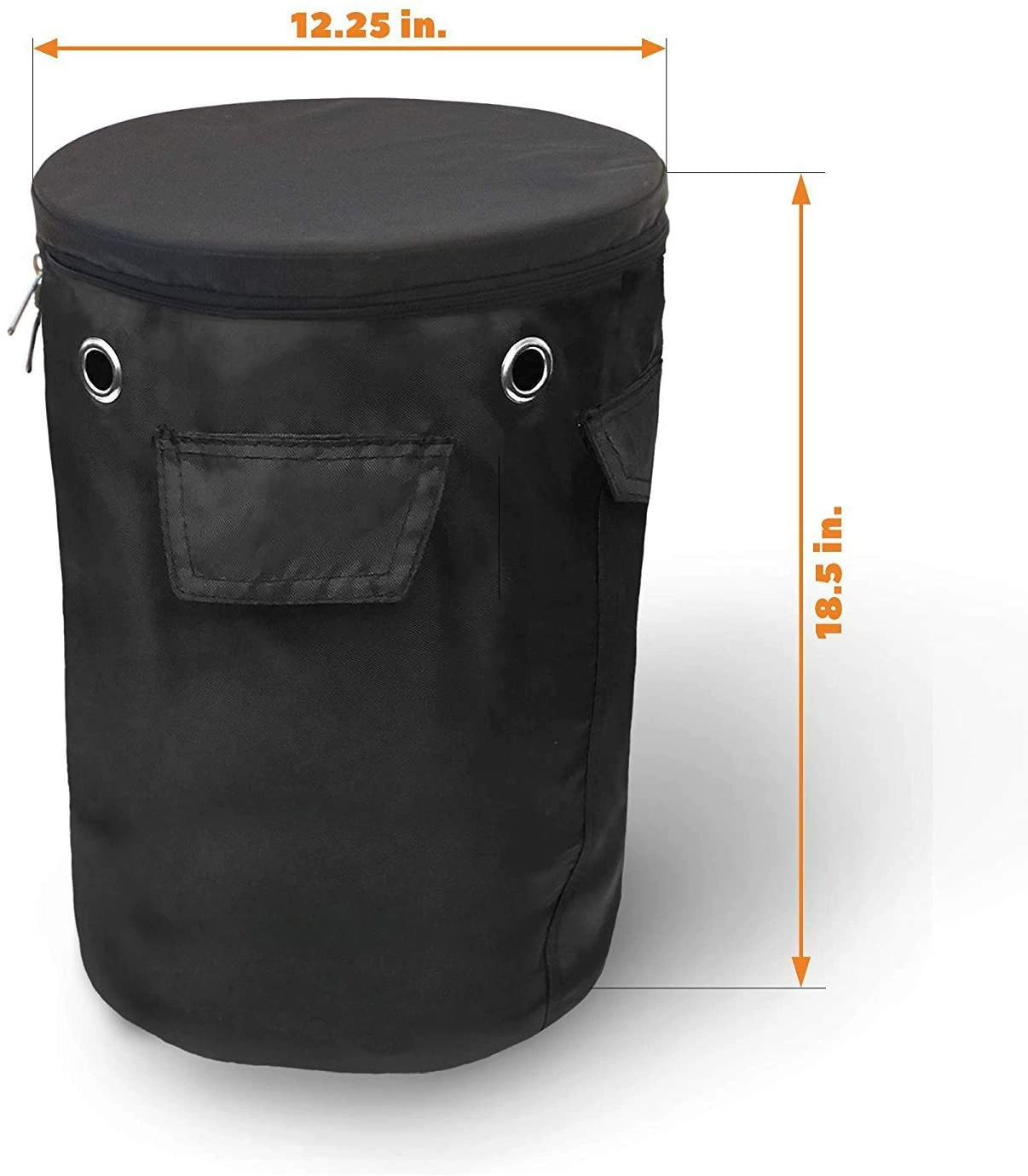 Amazon hot selling propiner gas tank cover zipper design for easy clean outdoor safety cover