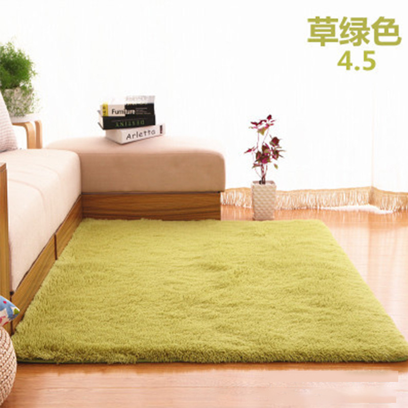 Fábrica de suministro al por mayor alfombra nórdica personalizada sala de estar dormitorio sofá sala de té mantas al lado de la cama alfombra de seda