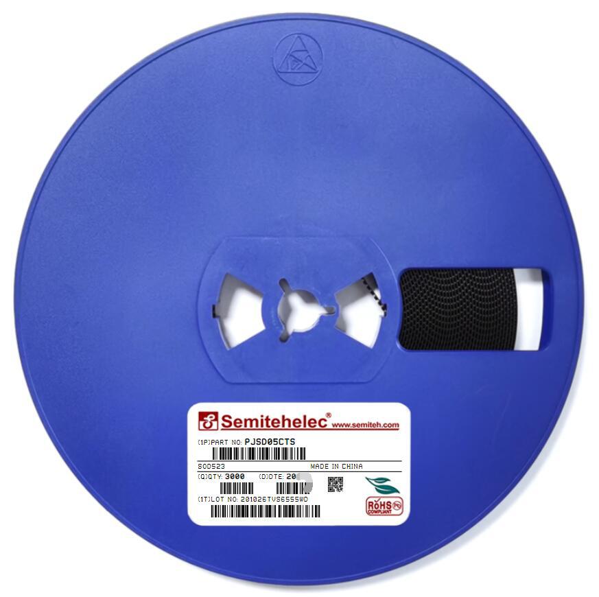 PJSD05CTS ESD/TVS二极管 SOD523 SEMITEH 全新原装正品