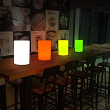 節能簡約時尚LED床頭卧室客廳台燈KTV酒吧咖啡廳七彩氛圍燈可定制