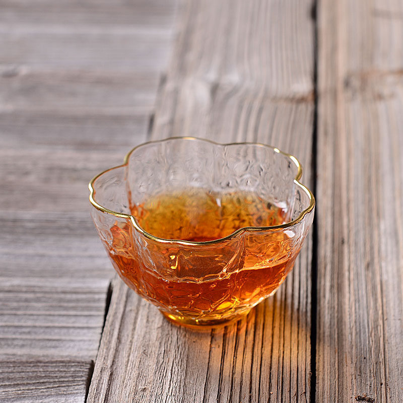 해머 메쉬 매화 꽃 컵