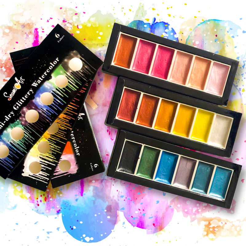Watercolor Paint Set