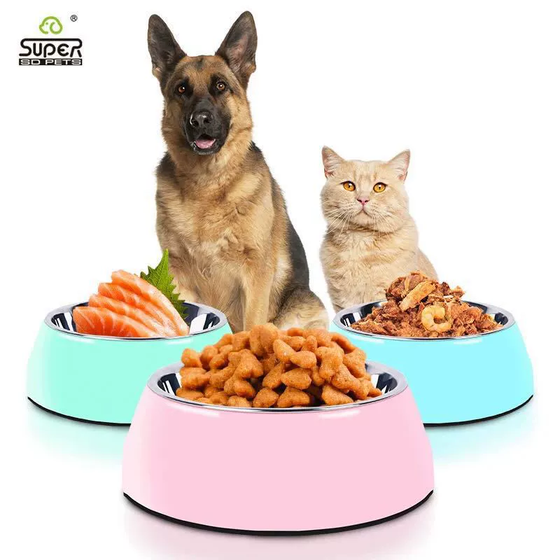 Super Hupu миска из нержавеющей стали меламин блюдо посуда для домашних животных круглая миска для собак миска для кошек миска для домашних животных посуда