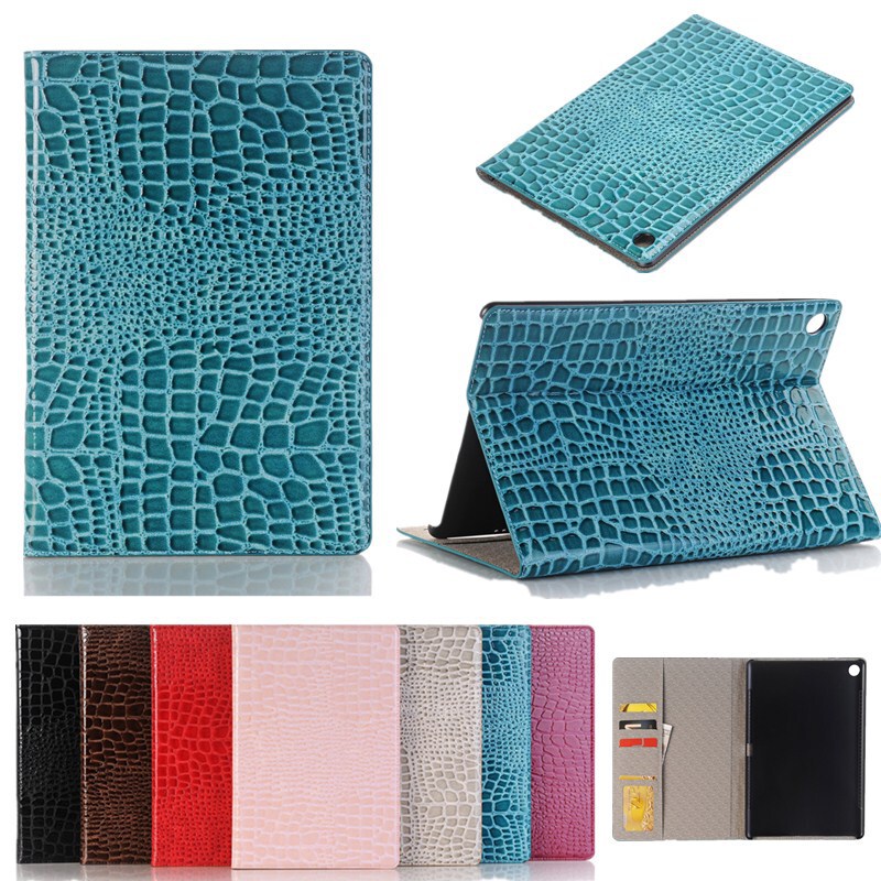 Applicable to Apple AIR/AIR2 iPad568 fashion high-end crocodile pattern 2017/2018 protective case IPAD9.7