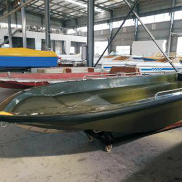 Glass speedboat