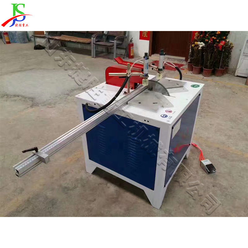 45度门窗相框型材切割机 橱柜门晶钢门切铝机 实木材料切角机