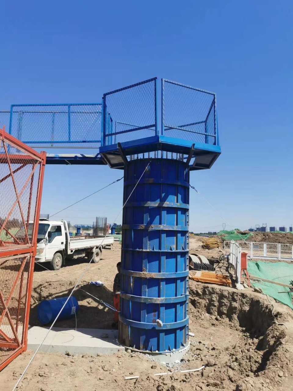 廠家生産 墩柱平台 蓋梁平台 橋梁施工專用可定制量大從優