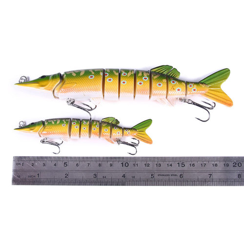 New foreign trade hot-selling lure multi-section fishing lure 18.5g/67.5g multi-section fishing bait bionic fake bait fishing gear wholesale