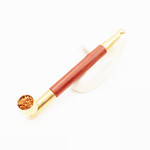 老北京旱烟袋烟斗锅 男士黄铜实木烟杆烟丝两用循环型老式旱烟锅