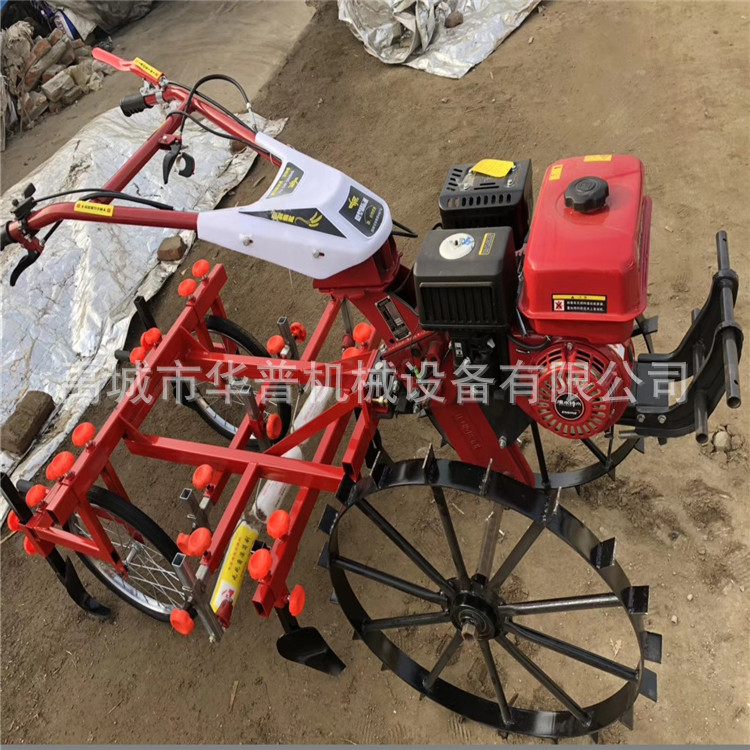 覆膜机小型柴油动力自走式红薯种植机汽油旋耕机多功能花生覆膜机