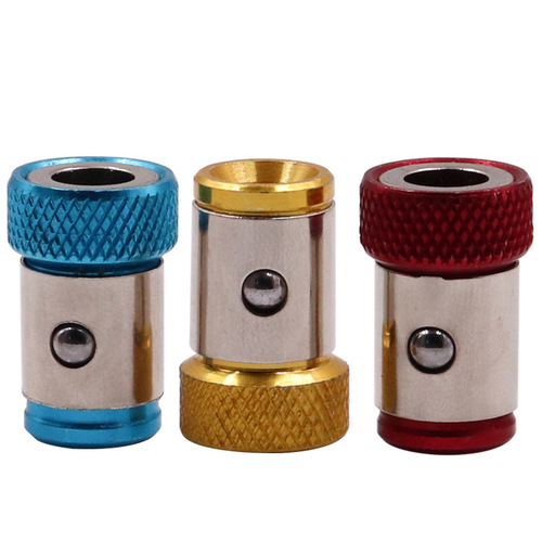 All-metal bit with magnetic ring screwdriver wind batch bit electric screwdriver powerful bit tip plus magnet charger magnetic ring