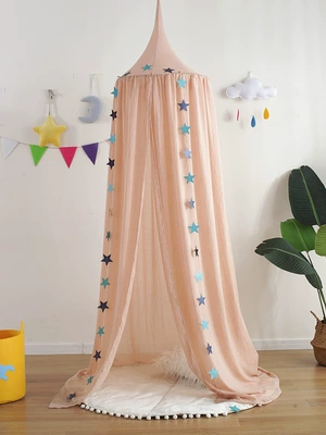 Factory Direct Sales New Kidsren's Bed Net Hanging Dome Mosquito Net Single Door Crib Net Kidsren's Tent Bed Curtain 2 (Çadırlar)