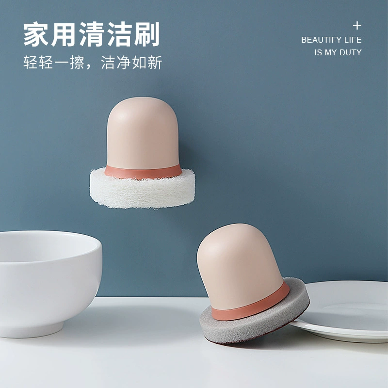 Sponge brush, handle, bath sponge