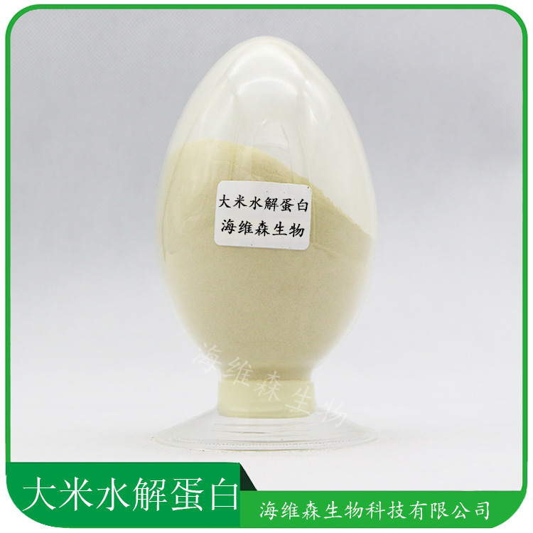 Rice hydrolyzed protein powder food application foaming protein powder hydrolyzed rice protein large quantity Congyou