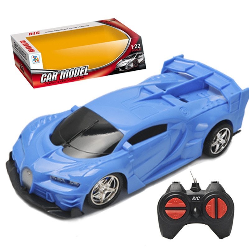 Four-Channel remote control car 1:24 simulation sports car children's educational electric play car model toy cross-border hot sale