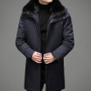 brand dad man have more cash than can be accounted for Down Jackets Fox Fur collar Detachable liner,Hat.,Two piece set