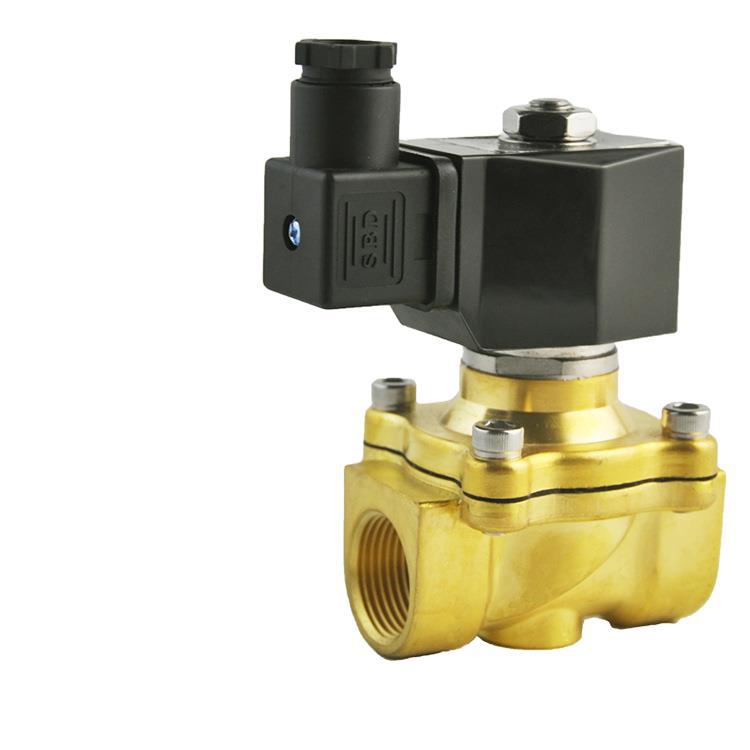 黄铜电磁阀 24V 220V 直动式电磁阀水阀气阀 3分4分6分1寸