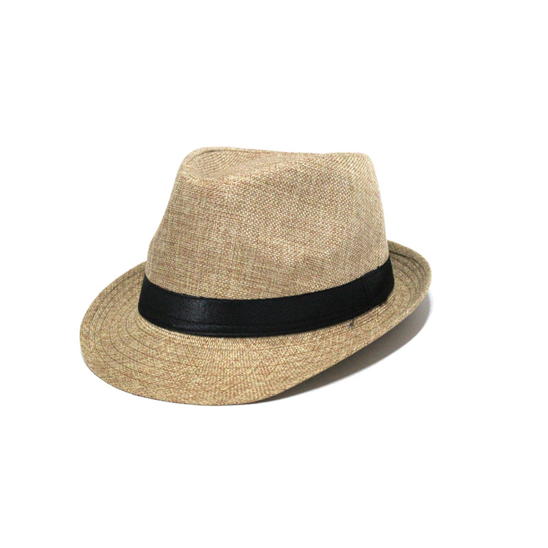 Hat Sunscreen Hat Men's Sun Hat Straw Hat Jazz Straw Hat Hot Sale Wholesale Nihaojewelry display picture 6
