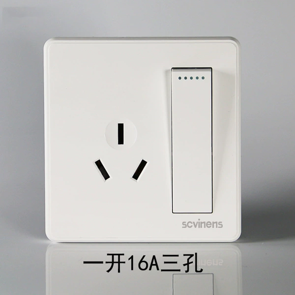 One open 16A three -hole air -conditioning socket