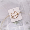 Sophisticated hair accessory, metal pin, hairgrip, European style, simple and elegant design