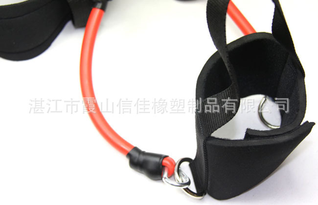 廠家供應(yīng) 腿部彈力訓(xùn)練器 田徑訓(xùn)練用乳膠管拉力器 可定制