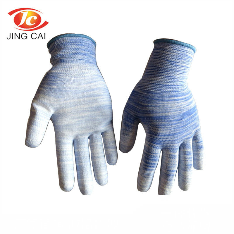 销售PU劳保清洁手套 耐油污防护手套 劳保用品止滑手套