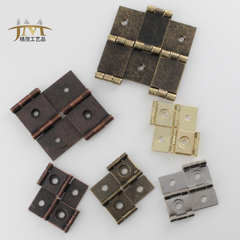 屏风仿古合页平合页铁质合页方形合页铰链家具连接片|ms