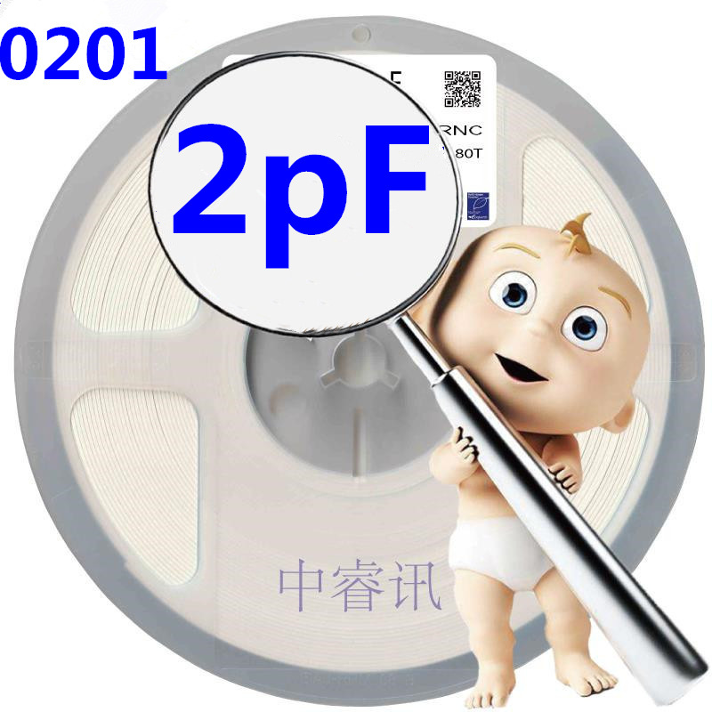 CL03C020BB3GNNC 贴片陶瓷电容  0201 2pF 50V  C0G 原装新货正品