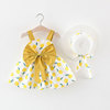 Summer brand trend fruit dress with bow, lifting effect, wholesale