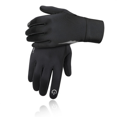 outdoors waterproof glove winter Touch screen men and women Windbreak keep warm Riding run motion Plush Mountaineering skiing