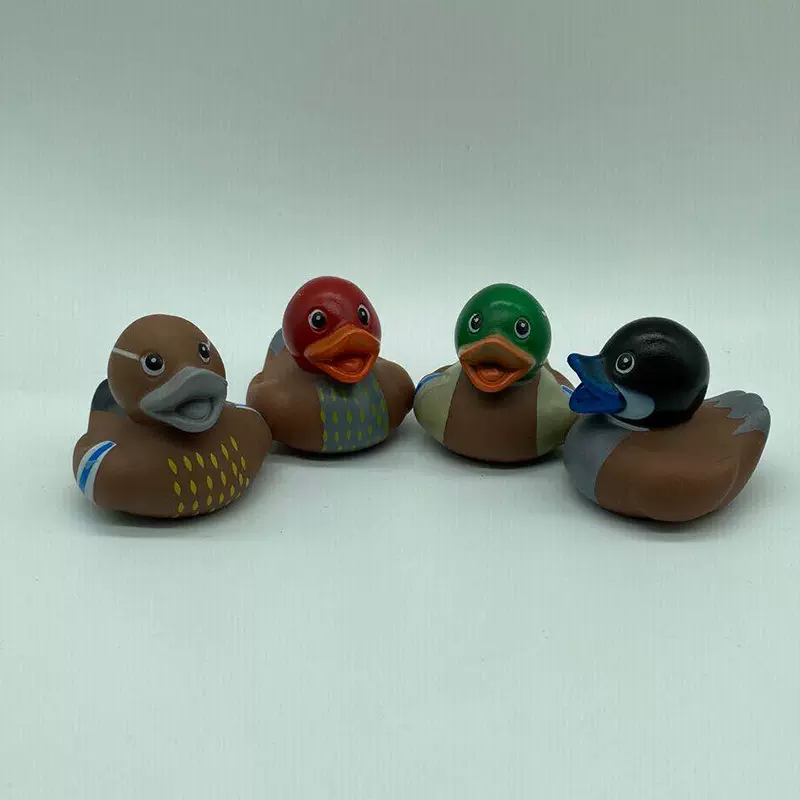 绿头鸭婴幼儿戏水玩具 可爱儿童动物洗澡戏水玩具沙滩漂浮小黄鸭