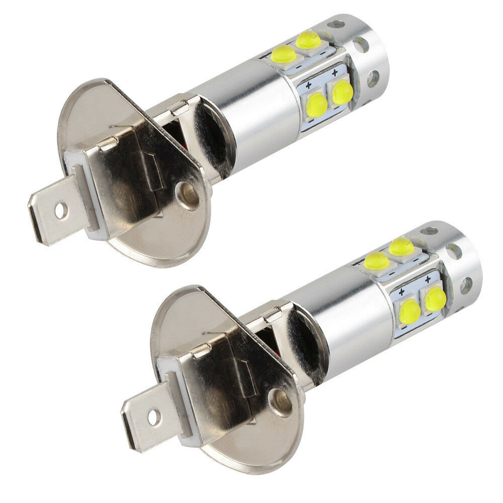 Luz de niebla de automóvil de alto brillo H1 50W 10LED 50W lámpara de niebla 100W H1 faro