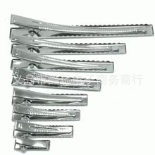 鸭嘴夹DIY材料发夹鳄鱼夹平口方形夹儿童蝴蝶结发夹配件