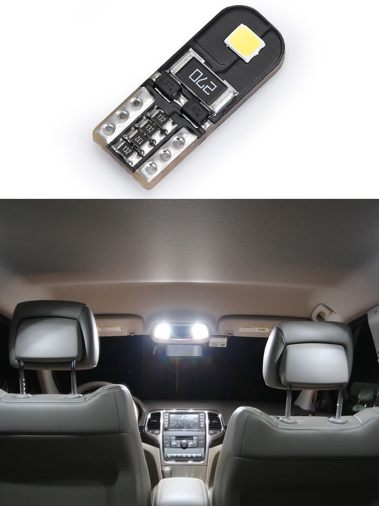 2835 48 LED Panneau Voiture Intérieur Lumière avec Adaptateur