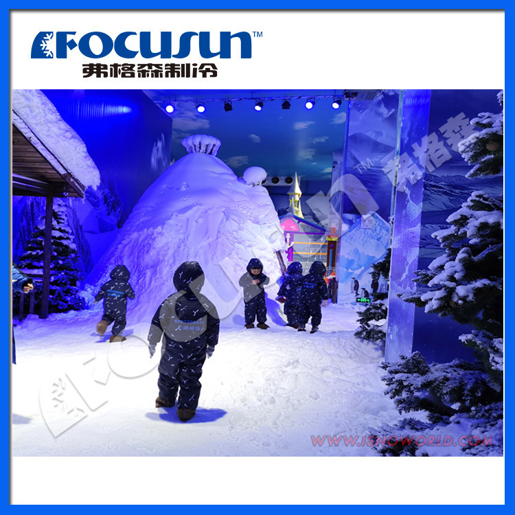 弗格森4000kg飘雪机F36型，娱乐室内冰雪乐园成套景观冰雪装备