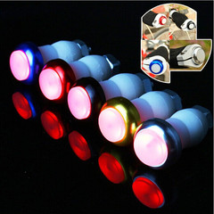 wholesale new CNC high-quality bicycle handlebar plug light turn signal light warning light 2-piece set
