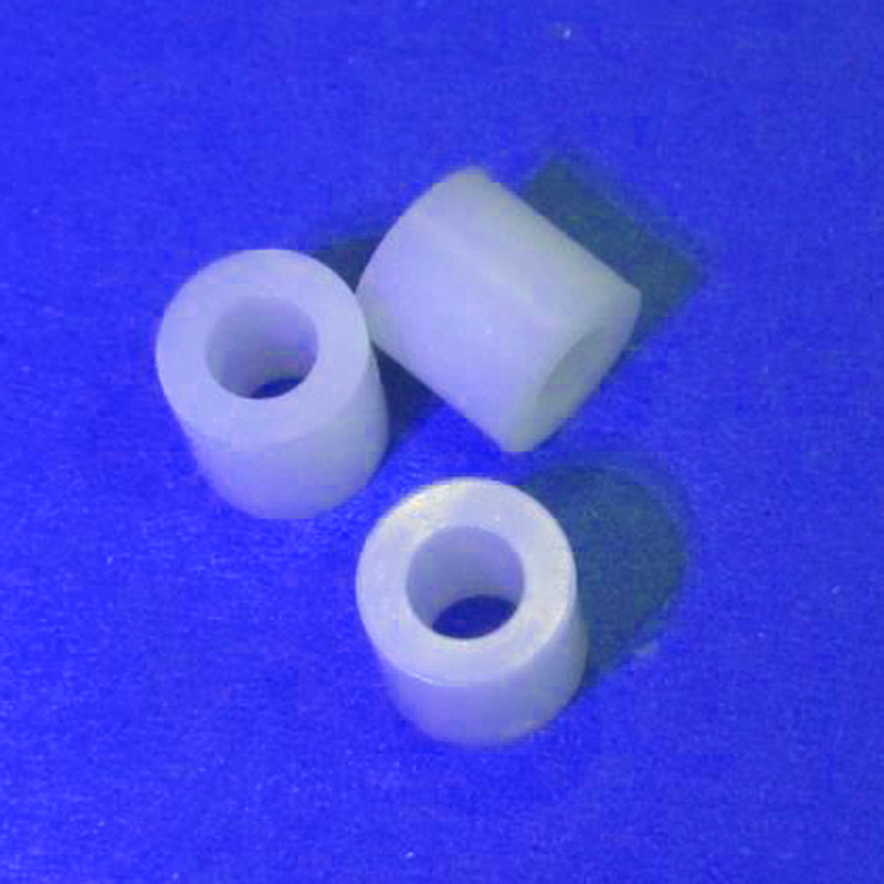 白色塑料直通管M2.7圆体隔离柱绝缘垫高支撑柱平垫片介子空心管