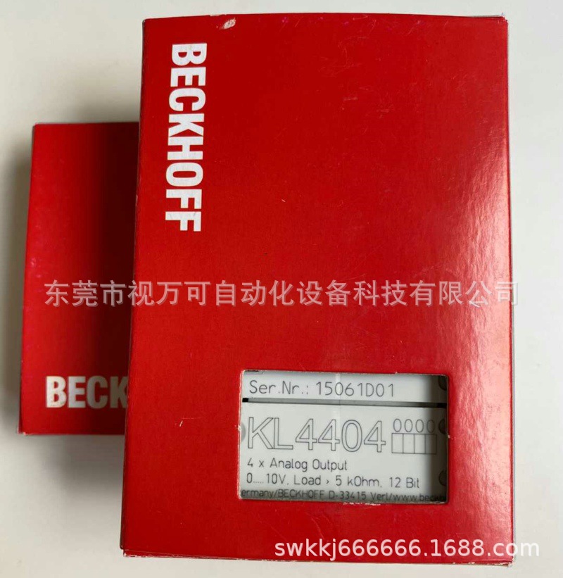 现货销售原装原装BECKHOFF倍福模块 KL4404 实物拍摄优势价格议价
