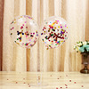 Transparent nail sequins, balloon, decorations, suitable for import, 12inch, 8G, increased thickness