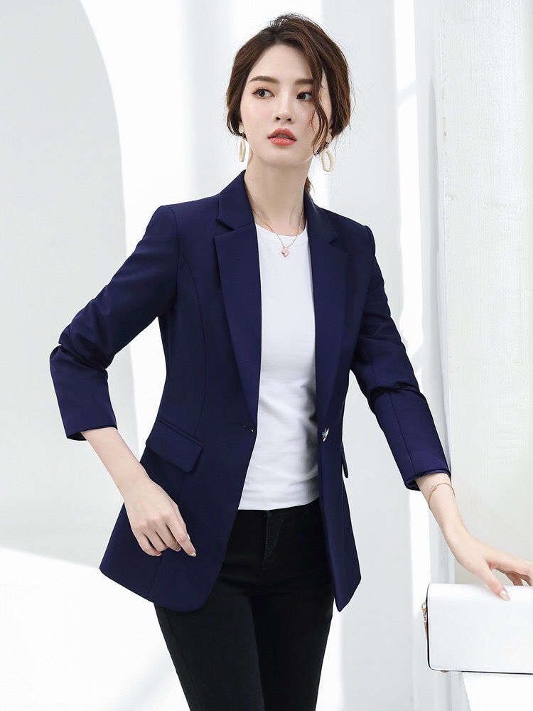 Small Suit Jacket Female 2022 Spring And Autumn New Korean Version Slim Fashion Temperament Ladies Suit Jacket Top