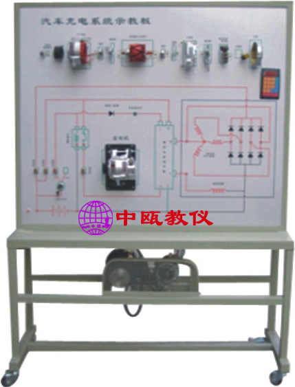 汽车实物示教板|SZJ-F54、汽车充电系统示教板|汽车教学设备