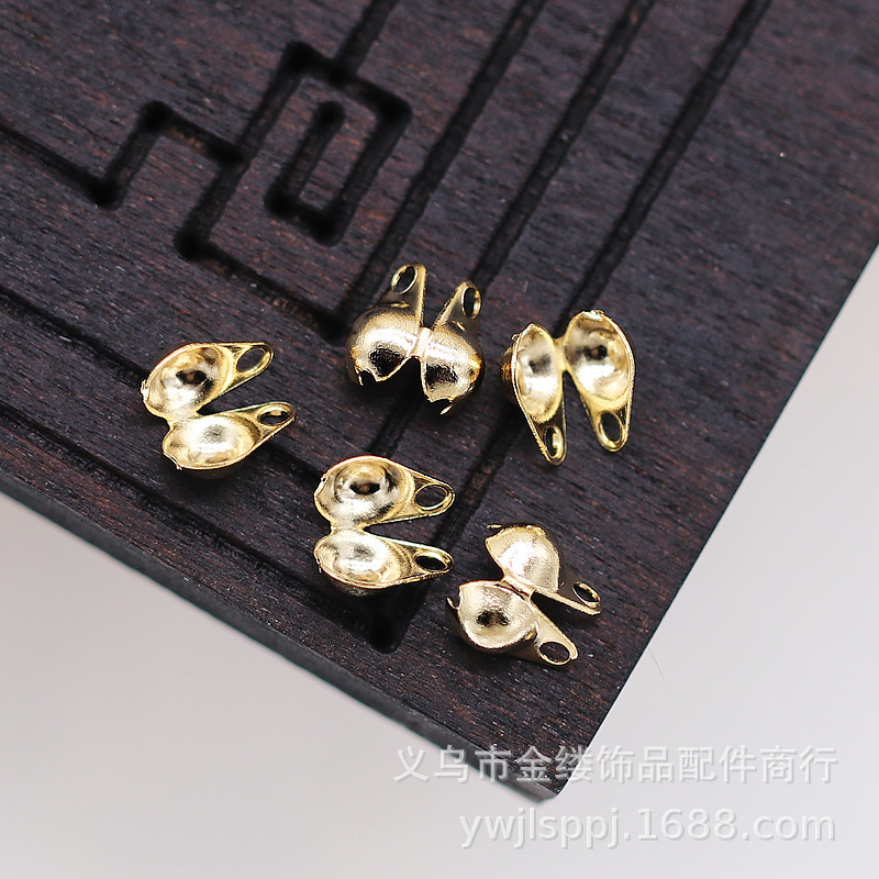 DIY Hand-made Jewelry Accessories Beaded Bag Line Buckle Shell Crescent Buckle Double Hole Buckle Link Line Clamp B194