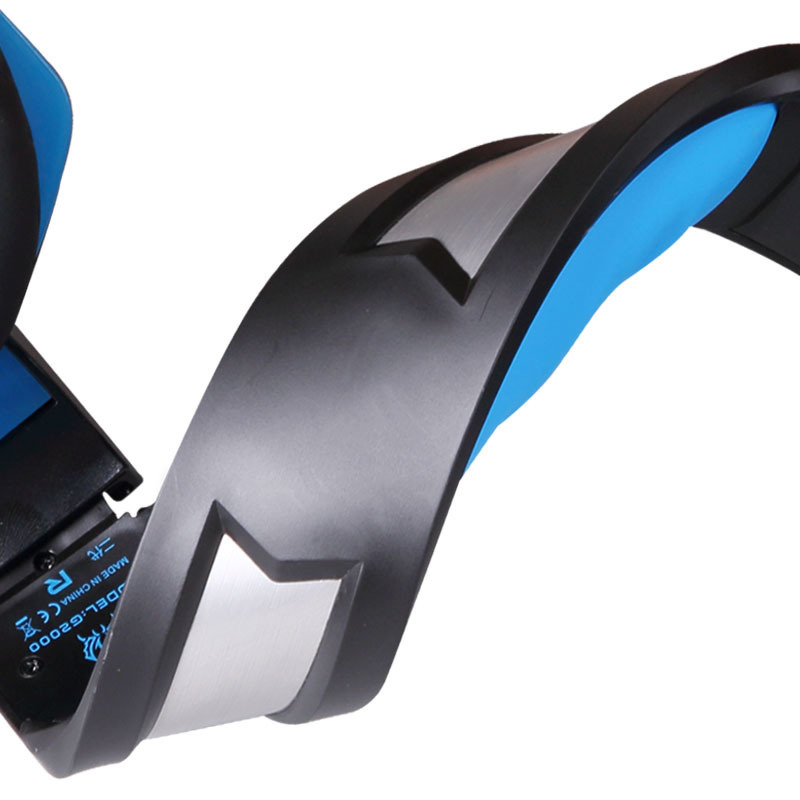 因卓G2000二代头戴式电脑游戏耳机有线耳机动圈发光电竞耳机批发