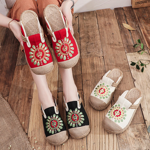 Tai chi kung fu shoes for women embroidered women's chinese retro clothing shoes hand woven shoes