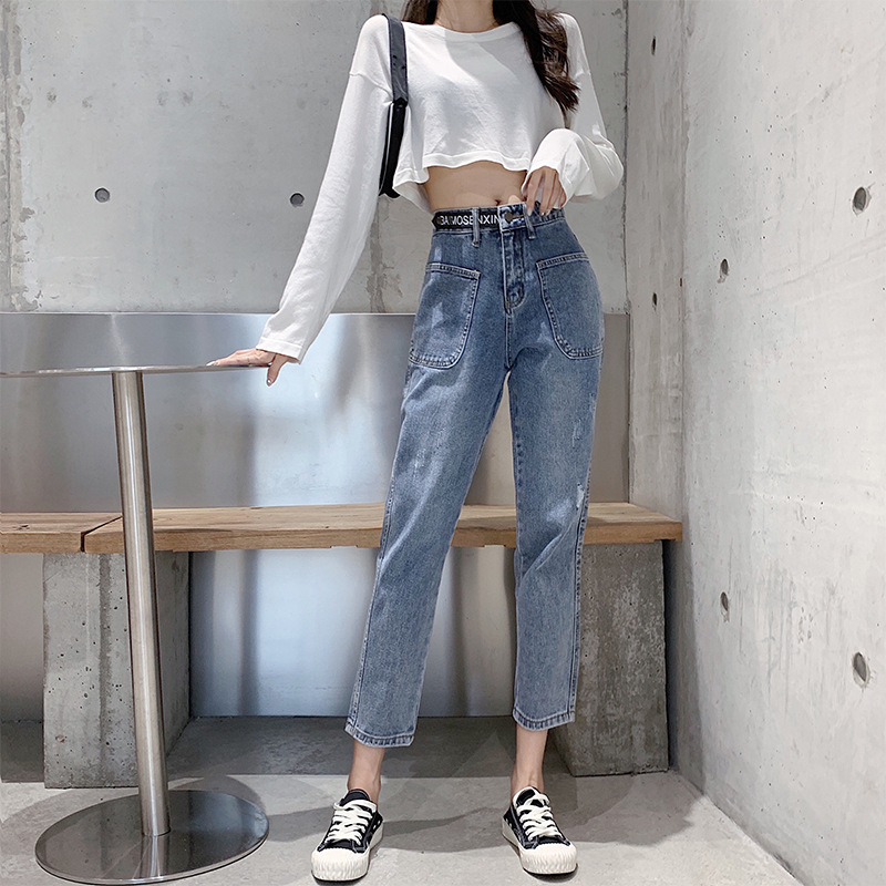 Pantalon léger femme en cow-boy - Ref 3429866 Image 1